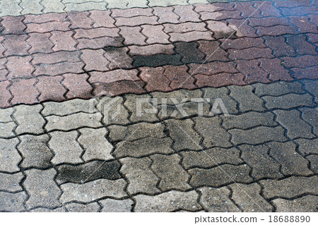 patterned paving tiles, cement brick floor backgro patterned paving tiles, cement brick floor backgro 18688890