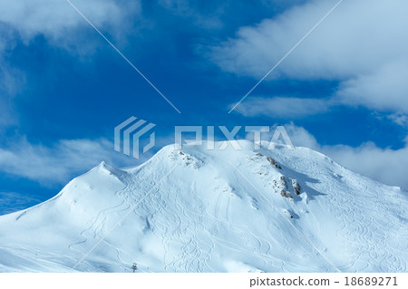 Winter mountain top view (Austria) Winter mountain top view (Austria) 18689271