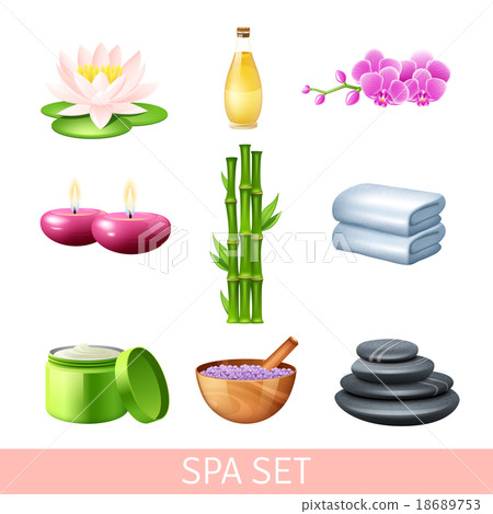 Spa And Wellness Set 18689753