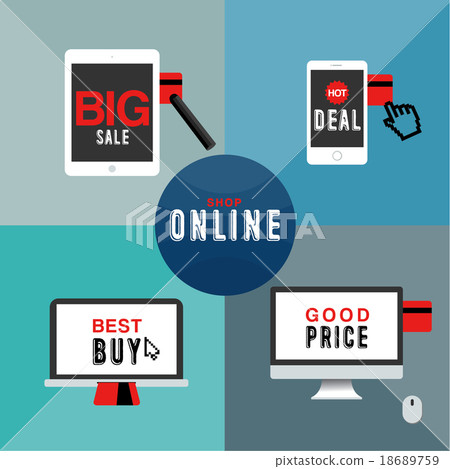 SHOP ONLINE SHOP ONLINE 18689759