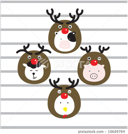 reindeer animal 18689764