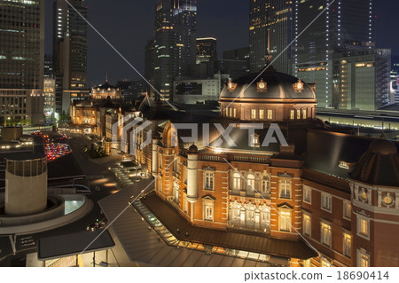 東京站夜景 18690414