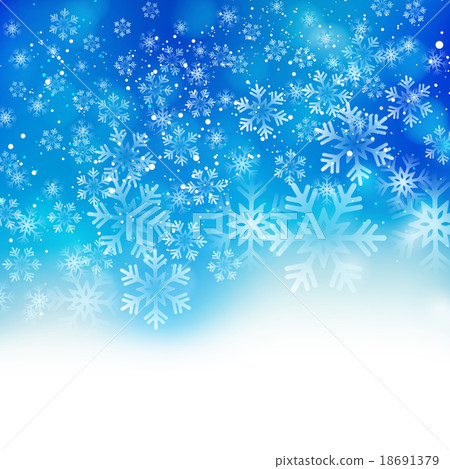 Christmas snowflakes background Christmas snowflakes background 18691379