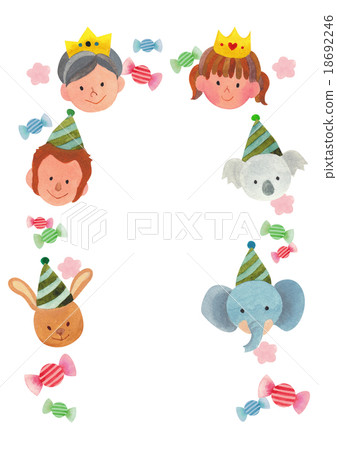 節日的框架 18692246