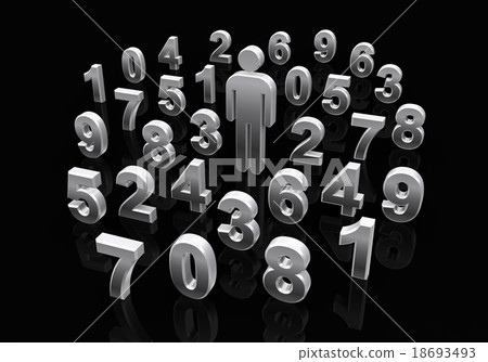 Numbers and people 18693493