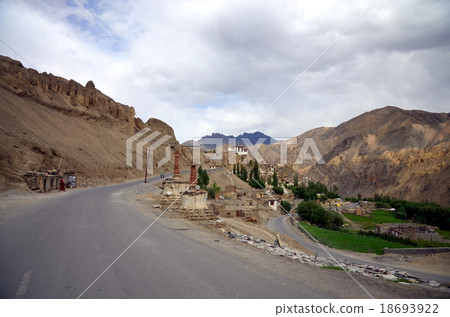 Indian Ladakh's Tibetan Buddhist temple Ramayurongpa 18693922