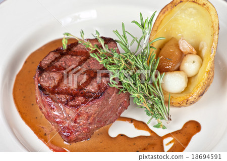 grilled beef steak grilled beef steak 18694591