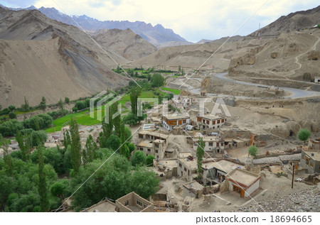 India Ladakh Ramayur Village 18694665
