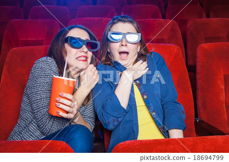 The spectators in the cinema The spectators in the cinema 18694799