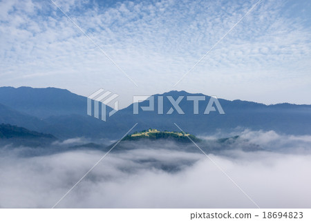 Castle in the sky Takeda castle ruins 18694823