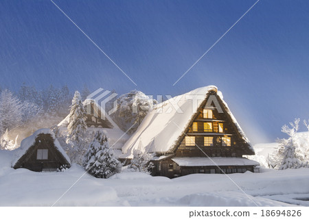 Snow Shirakawa Town Snow Shirakawa Town 18694826