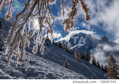 autumn and winter in the French alps autumn and winter in the French alps 18695142