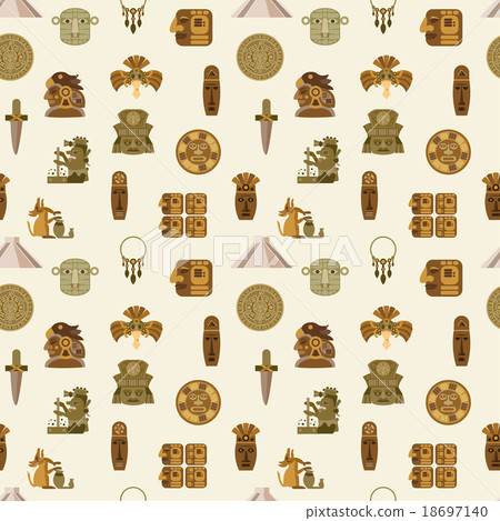 Maya Seamless Pattern Maya Seamless Pattern 18697140