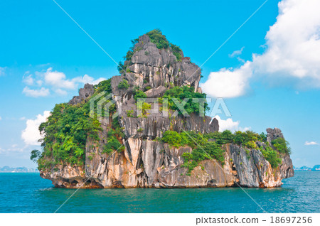 Island in Halong Bay Island in Halong Bay 18697256