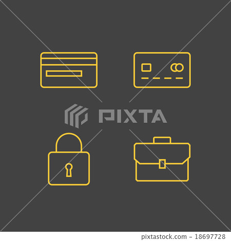 Money icon set 18697728