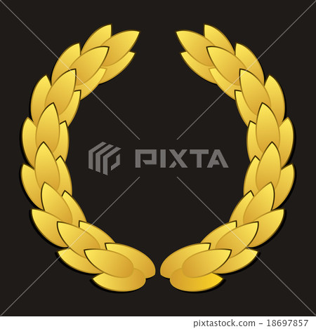 Laurel wreath.  18697857