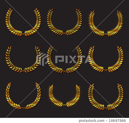 Laurel wreath.  18697866
