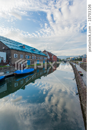 Otaru Canal in Hokkaido Otaru Canal in Hokkaido 18703106