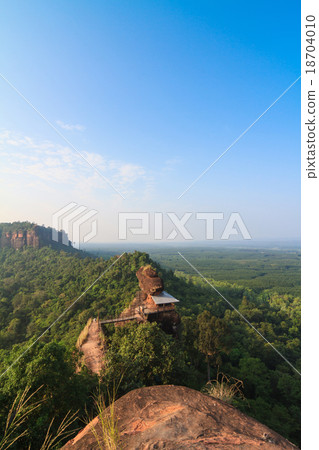 Wat Jetiyakiree Viharn on Phu tok mountain Wat Jetiyakiree Viharn on Phu tok mountain 18704010