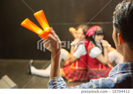 akihabara, microphone, youthful 18704412