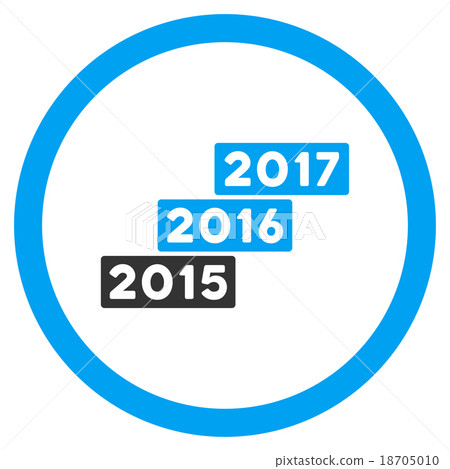 Years Stairs Icon 18705010