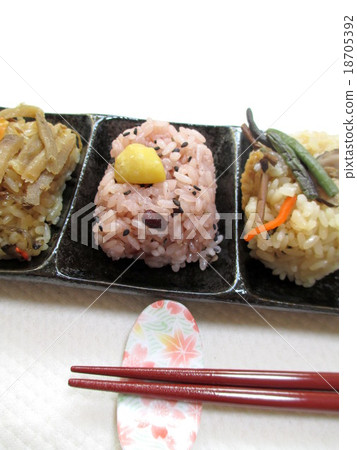 3 kinds of rice 3 kinds of rice 18705392