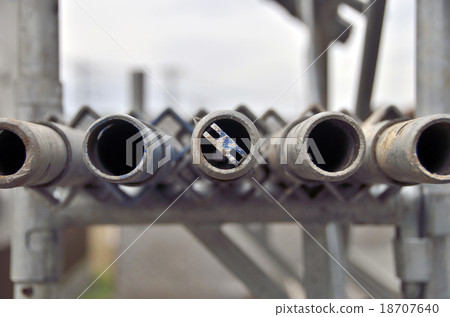 Scaffolding material: wedge-tied scaffold Scaffolding material: wedge-tied scaffold 18707640