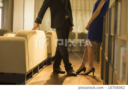 A couple of suit and dress A couple of suit and dress 18708062
