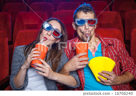 The spectators in the cinema The spectators in the cinema 18708240