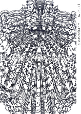 Lace pattern 18708241