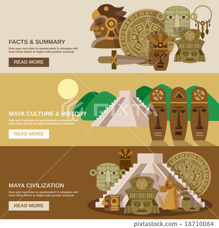 Maya Banner Set Maya Banner Set 18710084