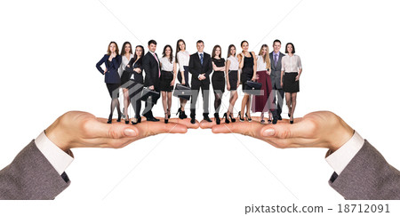 Group of business people Group of business people 18712091