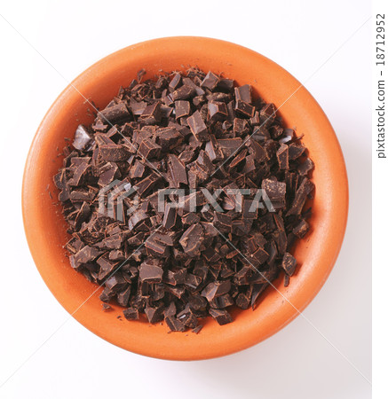 Chopped chocolate Chopped chocolate 18712952