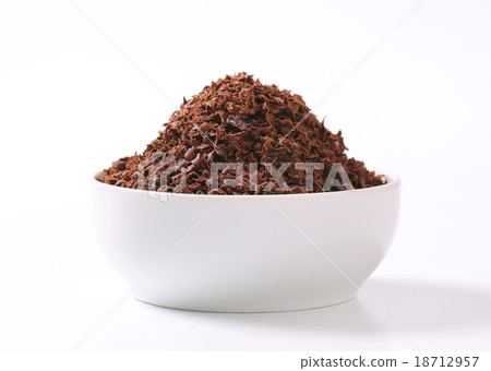 Grated chocolate 18712957