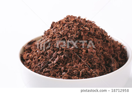 Grated chocolate 18712958