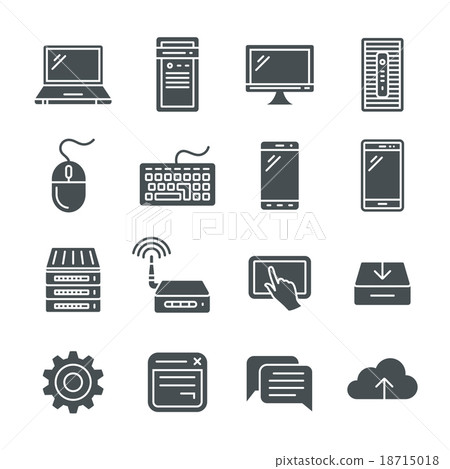 Web icons set 18715018