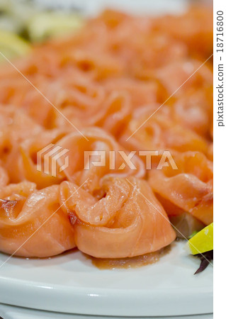 Fresh salmon 18716800