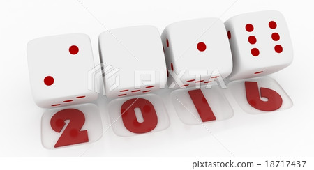 2016 Merry Christmas and Happy New Year ,3d render 2016 Merry Christmas and Happy New Year ,3d render 18717437