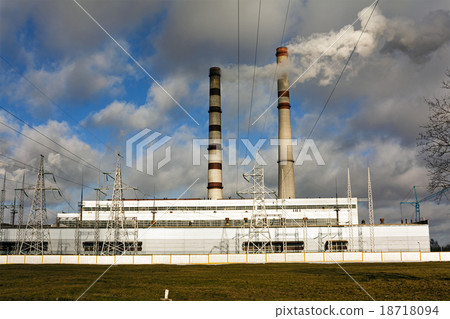 power plant .close up.  18718094