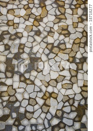 brown, white, gray tiles mosaic background. brown, white, gray tiles mosaic background. 18718277