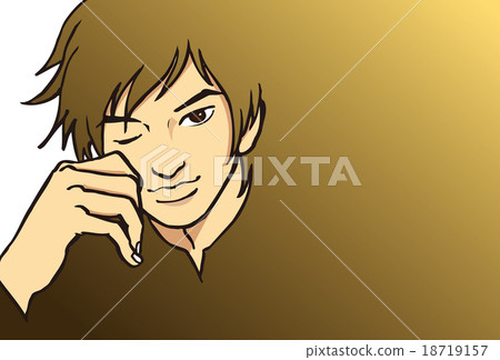 Hair color male 18719157