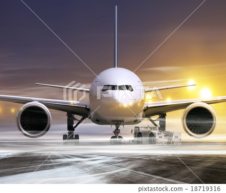 plane at non-flying weather plane at non-flying weather 18719316