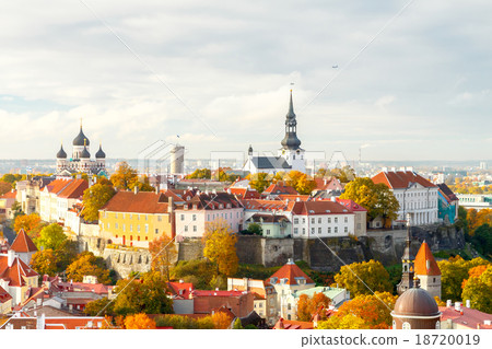 Tallinn. Estonia. Old city. 18720019