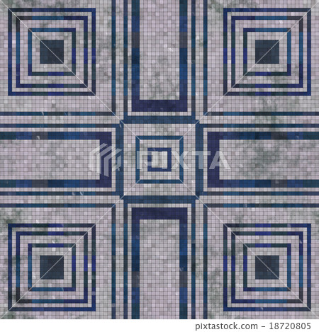 Tiles mosaic generated seamless texture Tiles mosaic generated seamless texture 18720805