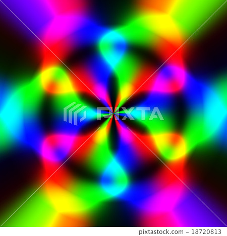 Rainbow waves generated texture Rainbow waves generated texture 18720813