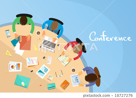 Business People Teamwork Office Working Sitting 18727276