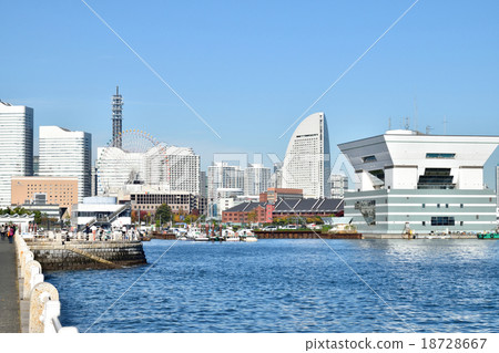 Minato Mirai 21 (from Yamashita Park) Minato Mirai 21 (from Yamashita Park) 18728667