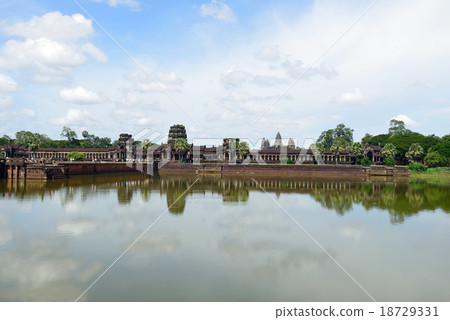 Cambodia Siem Reap Angkor Wat remains 18729331