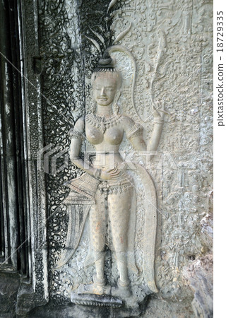 柬埔寨暹粒吳哥窟遺跡 18729335