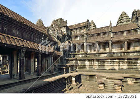 Cambodia Siem Reap Angkor Wat remains Cambodia Siem Reap Angkor Wat remains 18729351